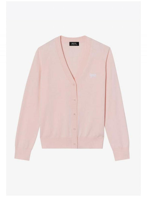 A.P.C. Berangere Cardigan Women’s Round Neck Knit F22318 FAB