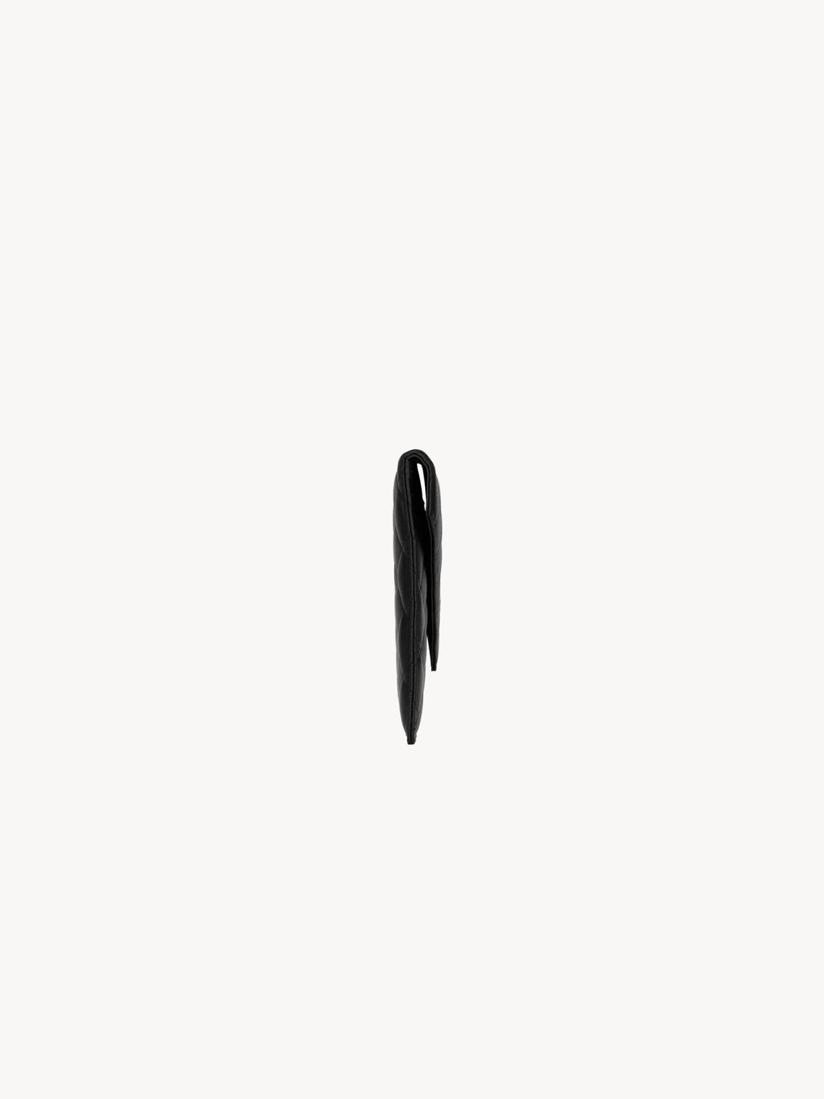 Saint Laurent Black Leather Clutch Bag