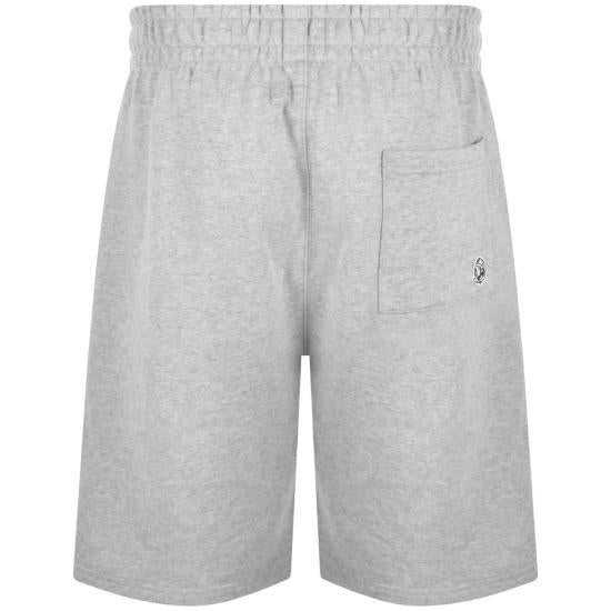 BILLIONAIRE BOYS CLUB Heather Grey Blue Fleece Short Pants Men