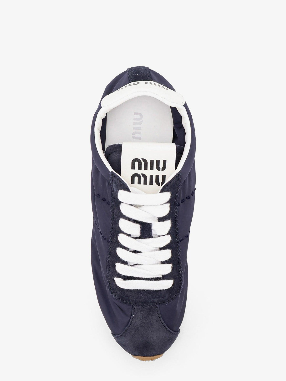 Miu Miu White Low Top Sneakers