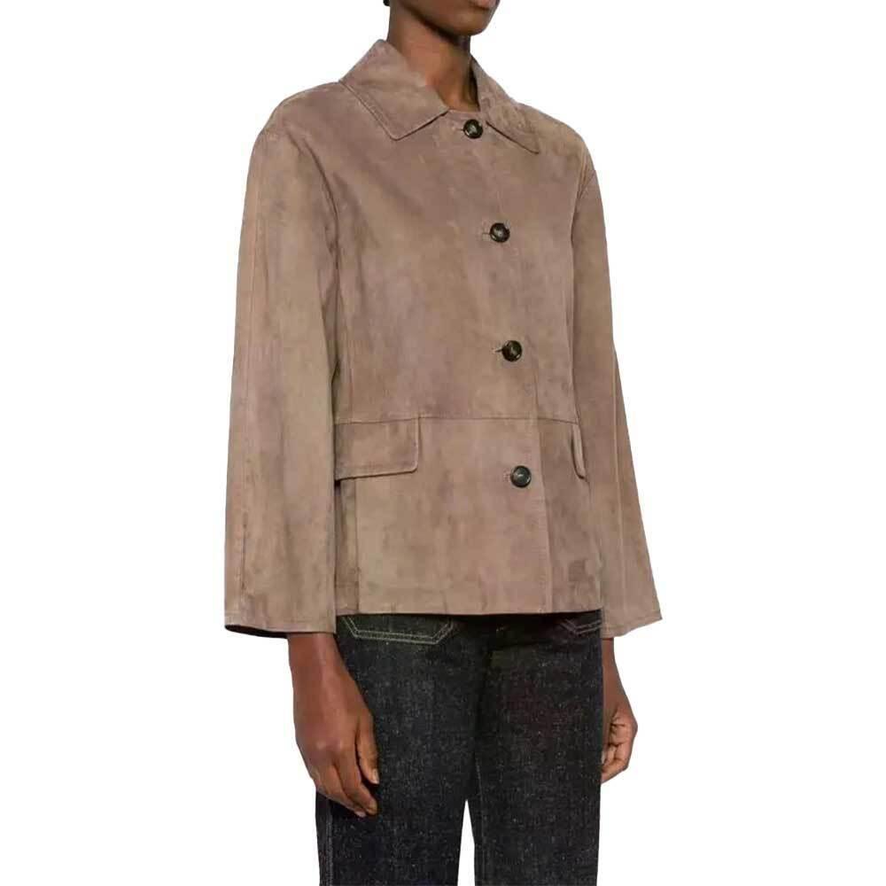 Max Mara Charme Suede Women’s Jacket 194410 11600 001