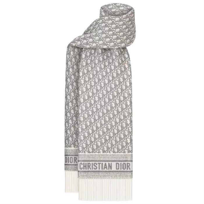 DIOR Oblique Wool Scarf