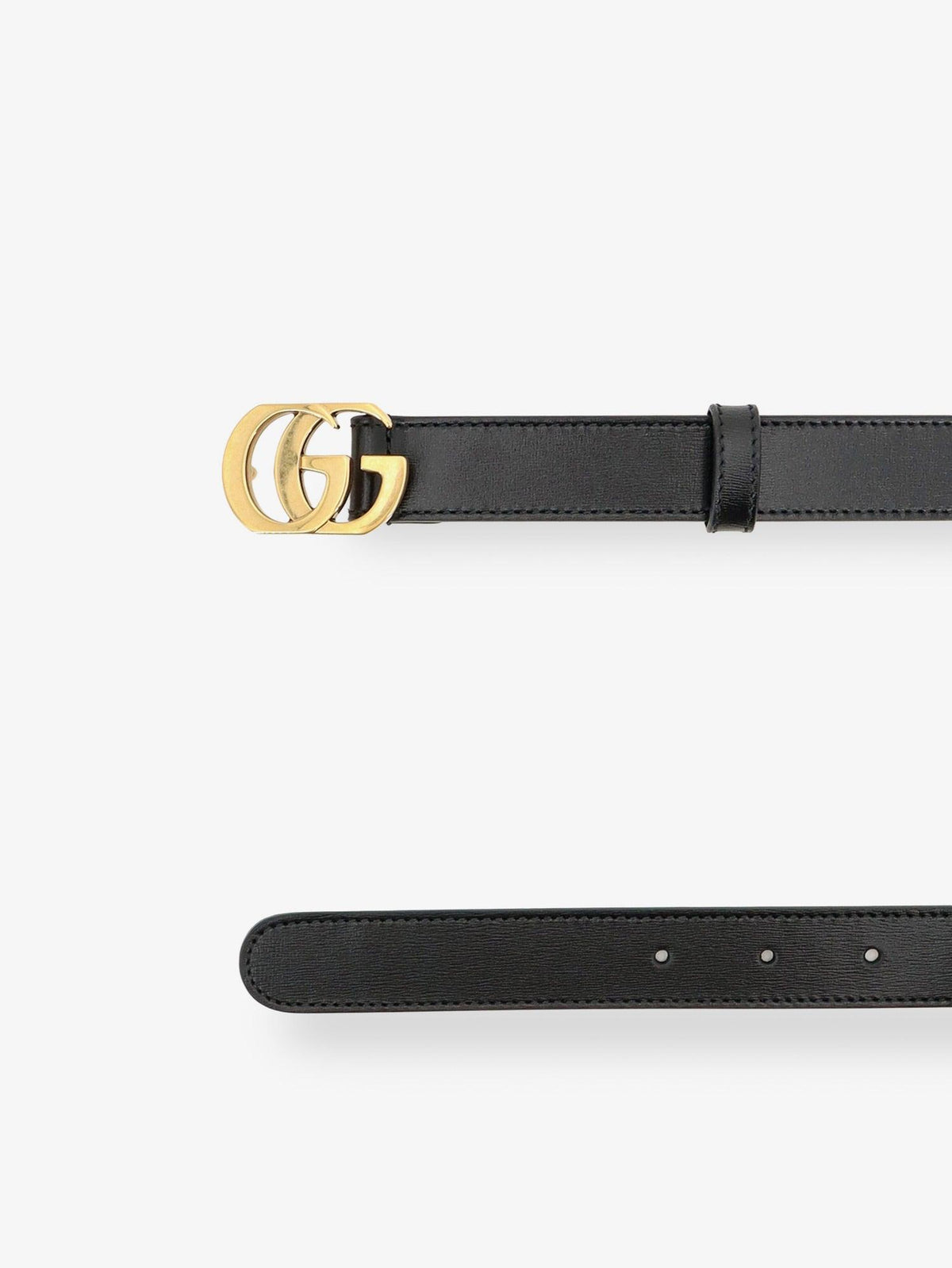 GUCCI Black Leather Belt