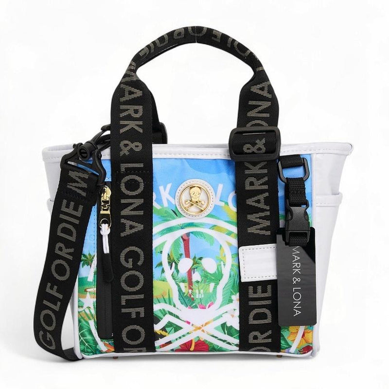 MARK&LONA White Cart Tote Bag Unisex