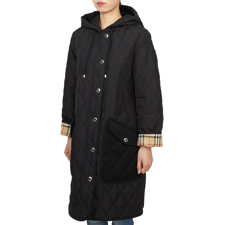 BURBERRY Quilted Down Puffer Coat for Women 8096351 A1189