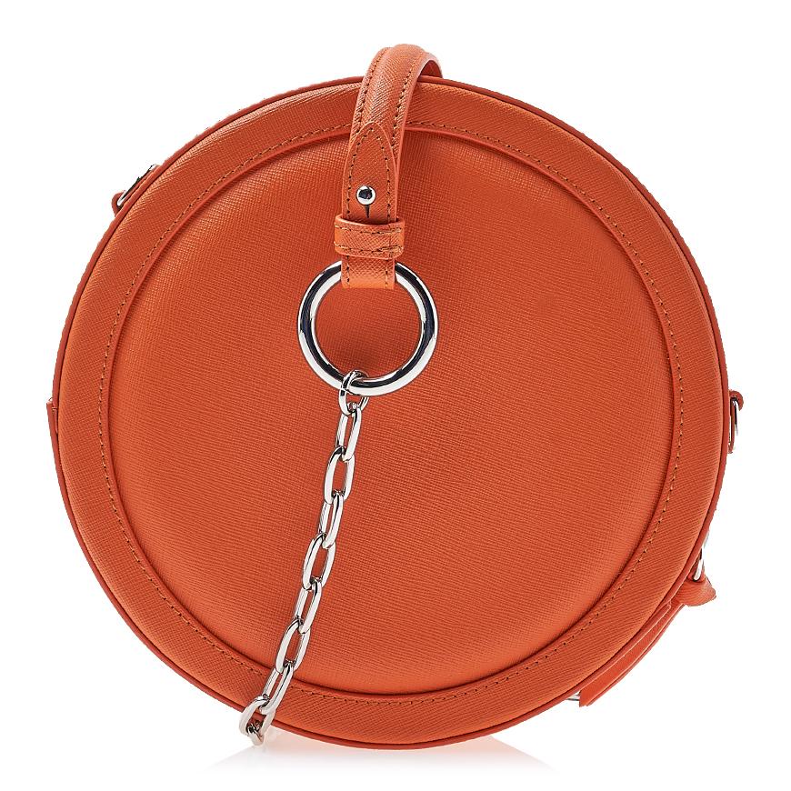 Vivienne Westwood Ruby Round Crossbody Bag Black Leather Women’s