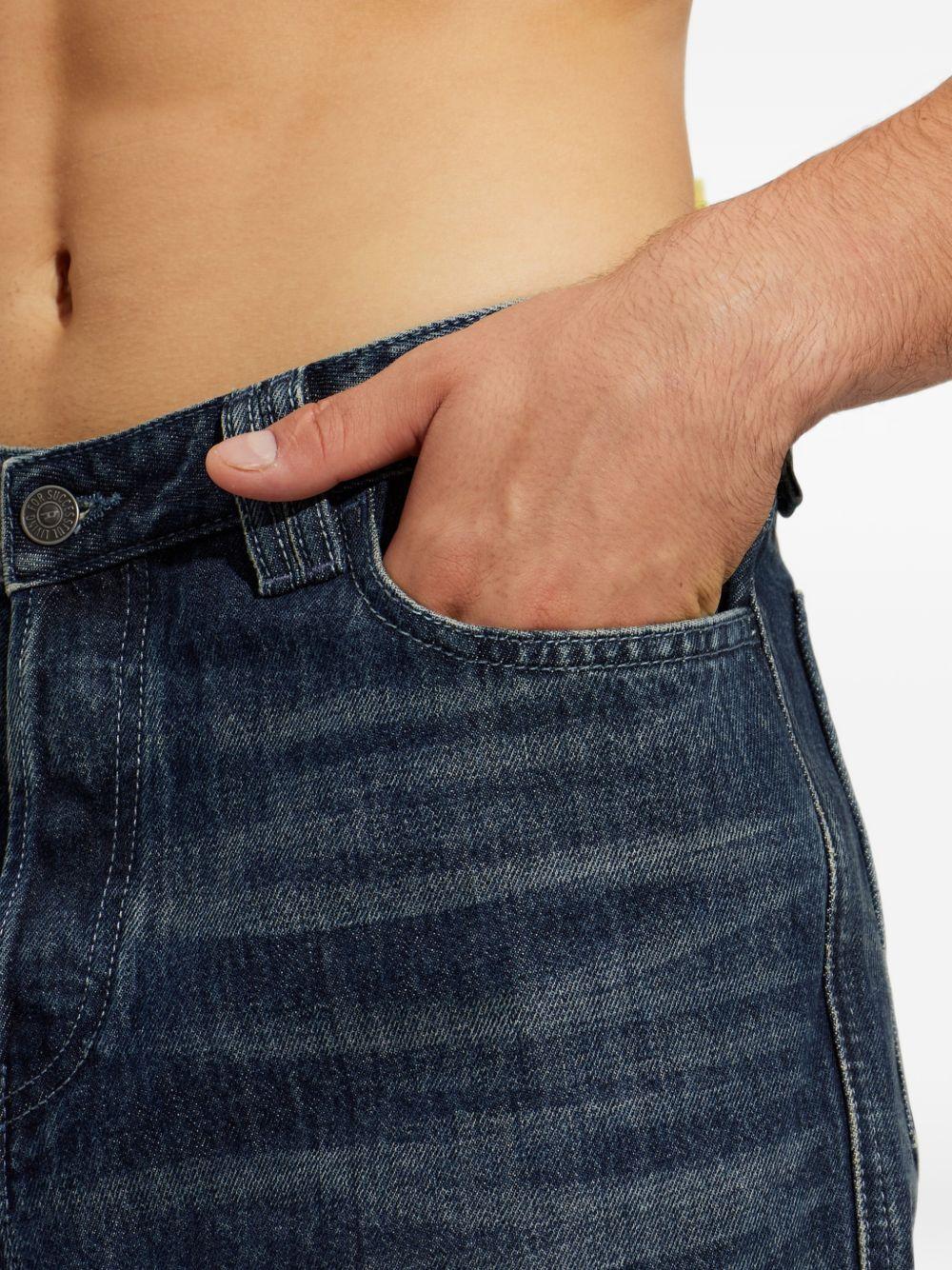 DIESEL Black Slim Fit Denim Jeans