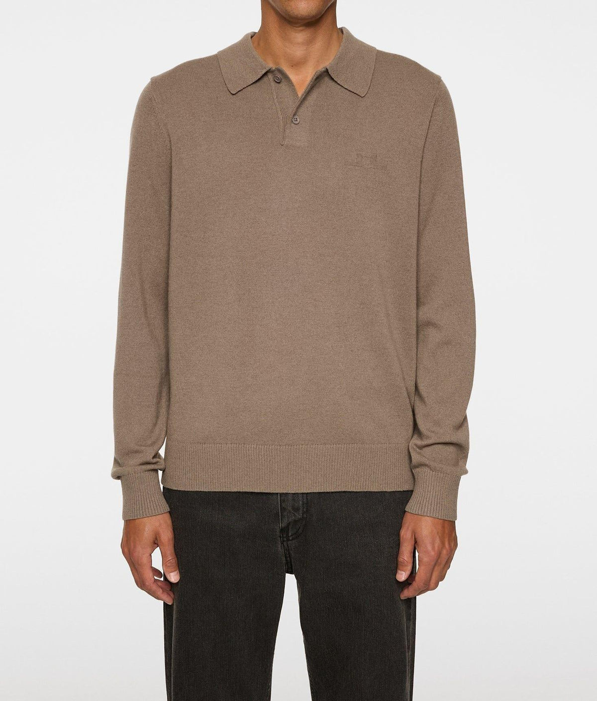 J LINDEBERG Men’s Golf Wool Knit Polo Shirt 2026