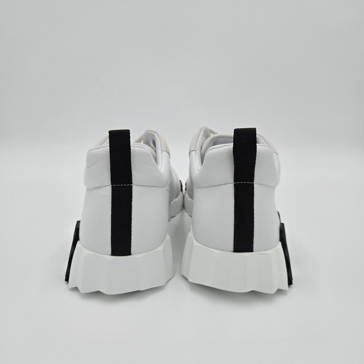 HERMES Bouncing Low-Top Sneakers White Leather H242810ZH90