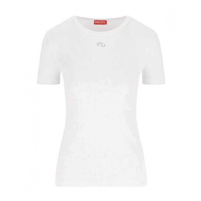 DIESEL White Short Sleeve T-Shirt