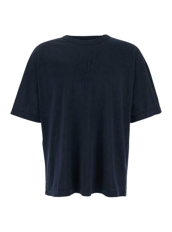 CP Company Jersey Short Sleeve T-Shirt Navy Men