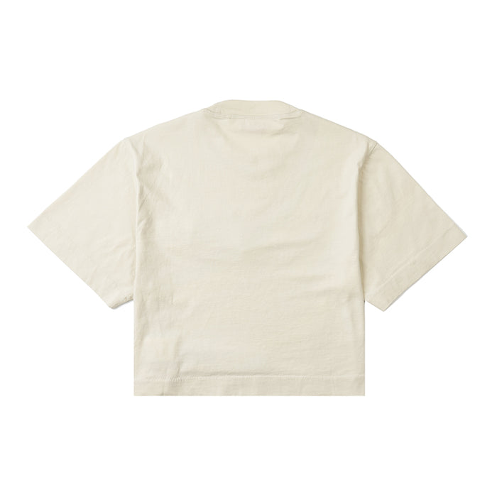 OFF WHITE Women’s Baseball Rosso Crop T-Shirt