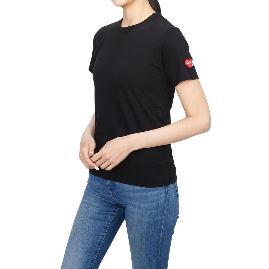 Comme des Garcons Double Wappen Invader Women’s Short Sleeve T-Shi AZ T327 051 1