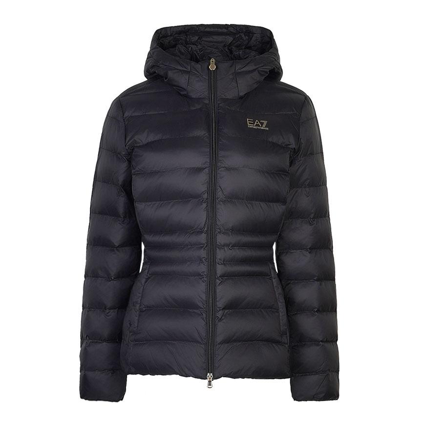 EA7 Women’s Core Lady Puffer Jacket Black