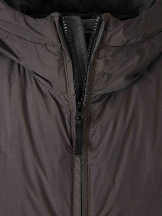 STONE ISLAND Crinkle Reps Anti-Drop Wind-Resistant Padded Jacket Navy
