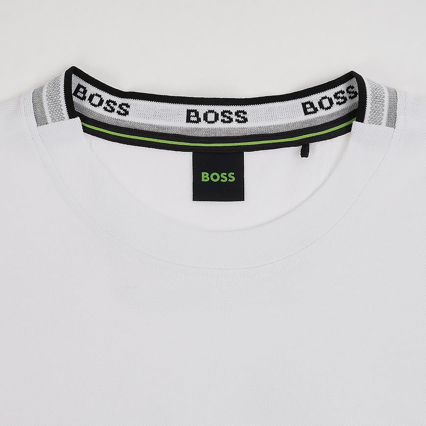 HUGO BOSS Men’s Logo Jacquard T-Shirt 50529941 100