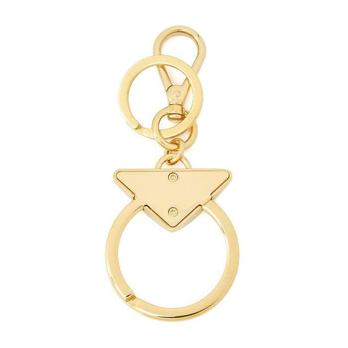 PRADA Leather Keyring Keychain Unisex 1PM037 66A F019F