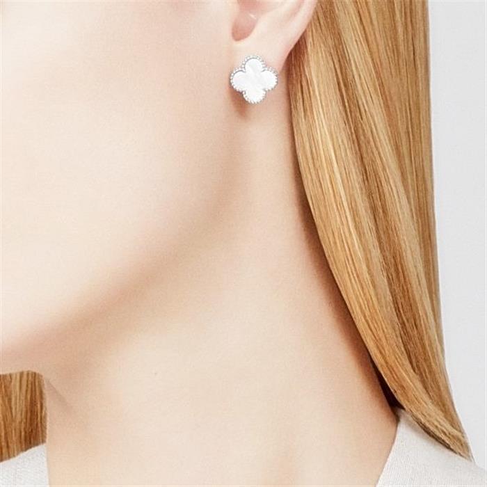 Van Cleef & Arpels Vintage Alhambra Yellow Gold Earrings