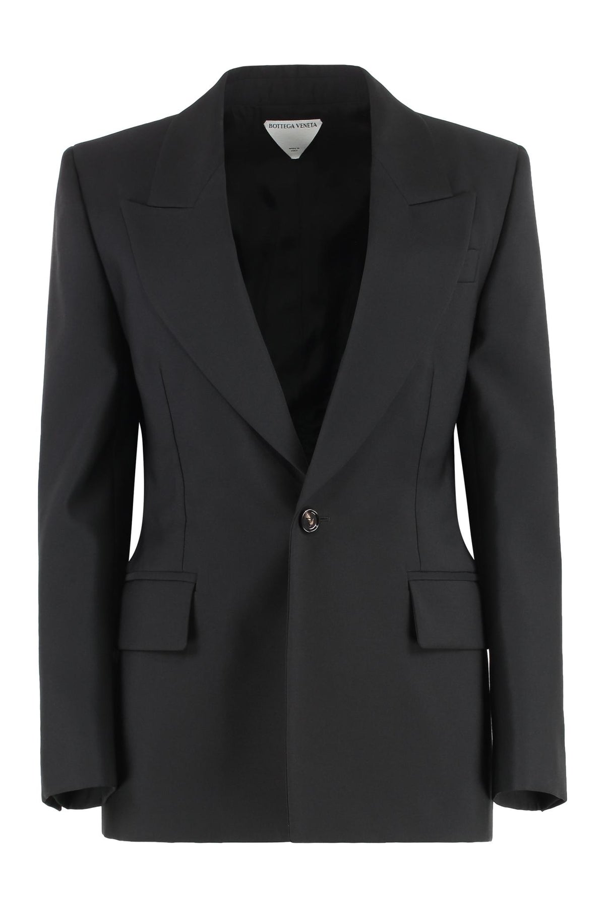 Bottega Veneta Black Wool Blazer Jacket