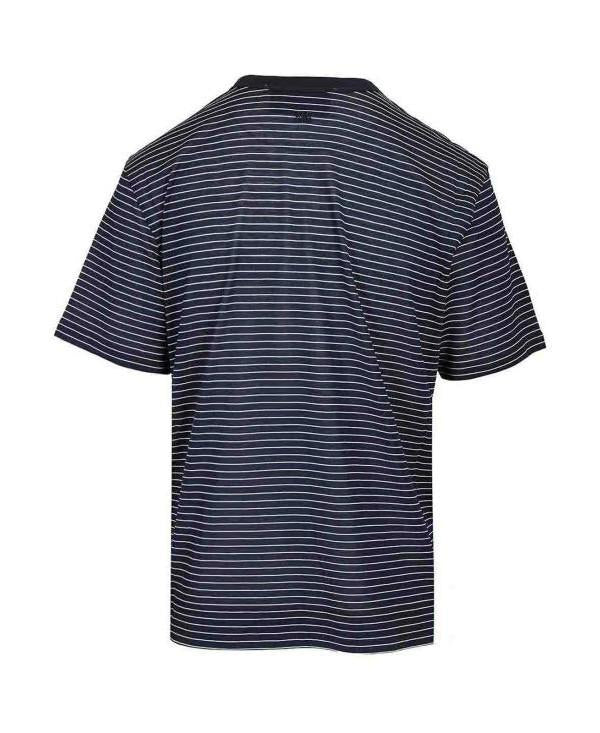 AMI Stripe Cotton Ami de Coeur T-Shirt