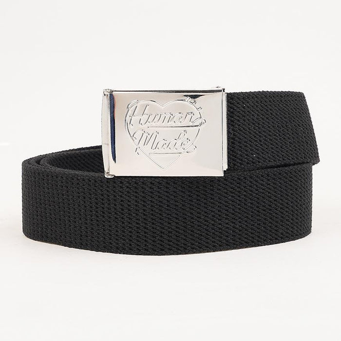Humanmade Unisex Web Belt Black HM31 GD083