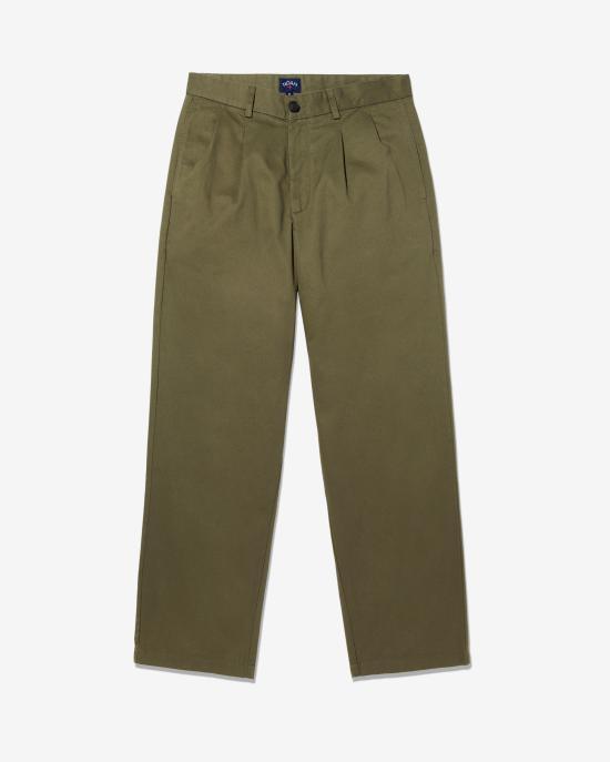 Noah Straight Classic Pants Green NOAU000 ORPN 005GN