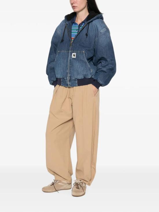 CARHARTT WIP Blue Denim Work Jacket