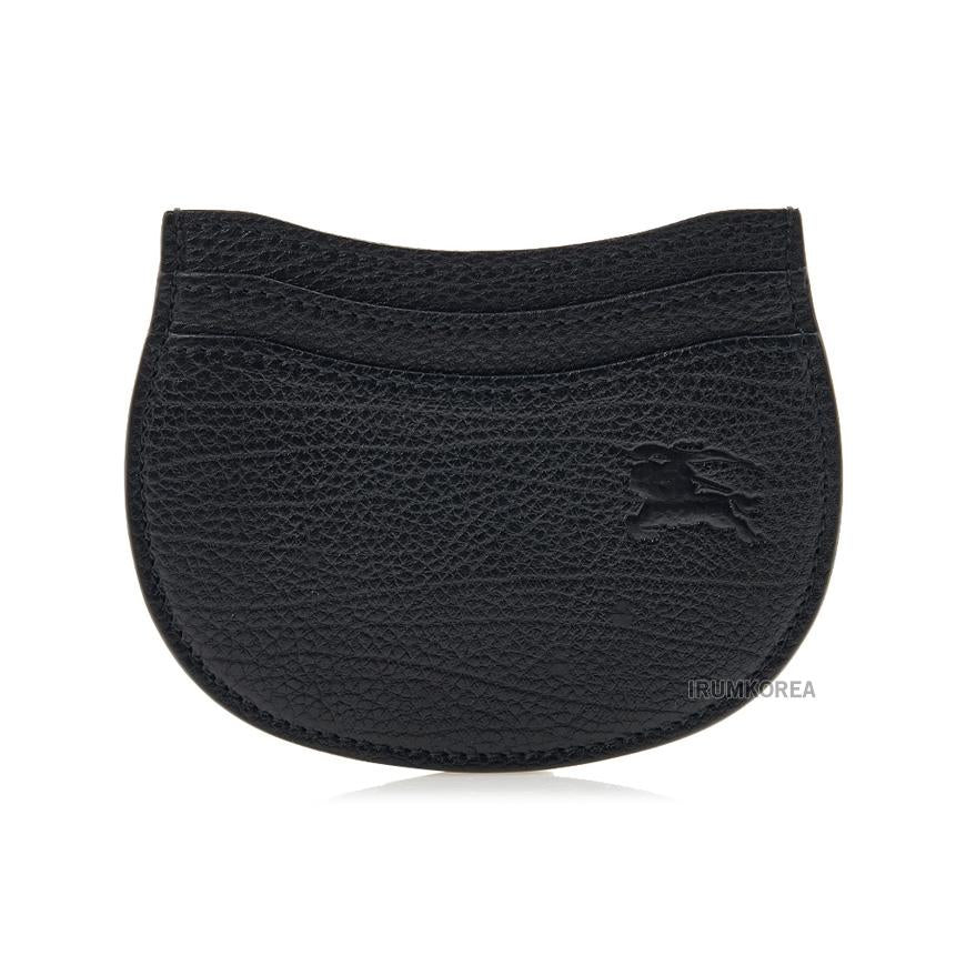 BURBERRY Rocking Horse Leather Card Case Wallet for Women