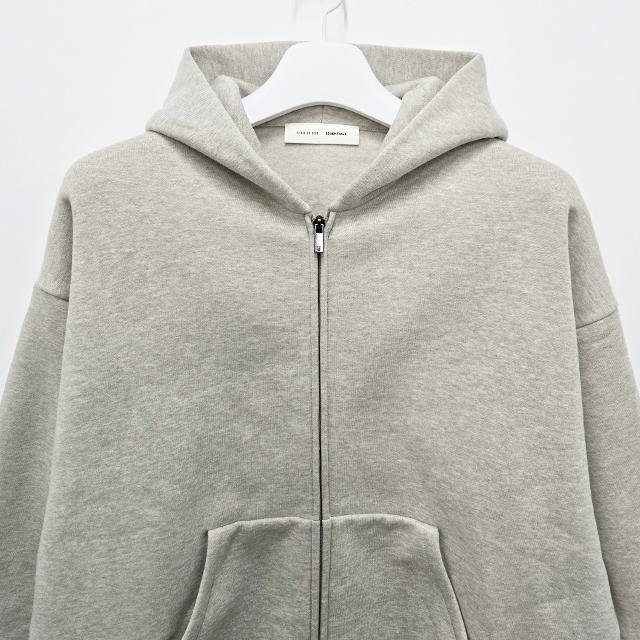 Fear of God Essentials Logo Hooded Zip Jacket Unisex 192 SP254782 F