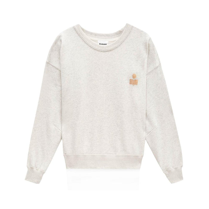 Isabel Marant Women's Ecru Sweatshirt SW0086FA A3M01E