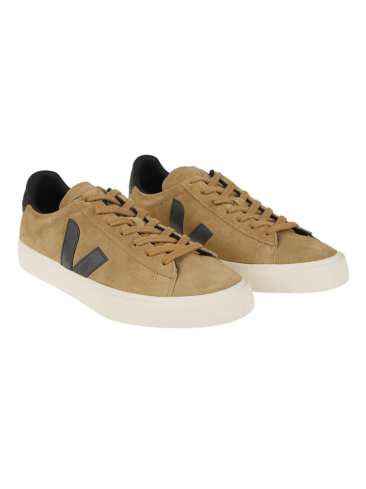 VEJA White Low-Top Leather Sneakers