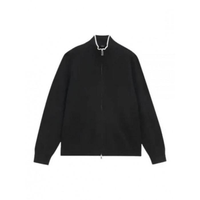 Theory Remi Zip Cardigan in Regal Wool N0781707 A05