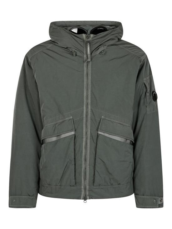 CP Company Castor Gray Down Puffer Jacket Women