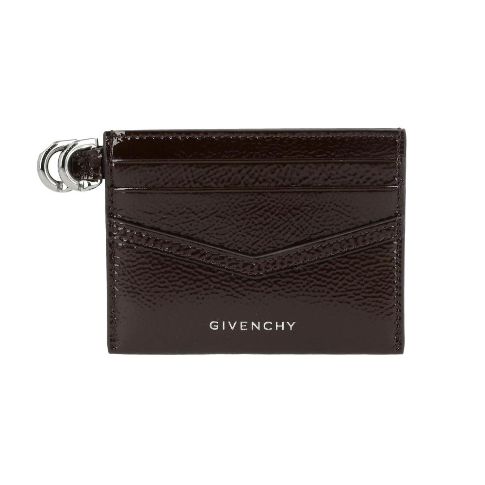 GIVENCHY Logo Leather Card Holder Wallet for Women BB60LPB27C 202