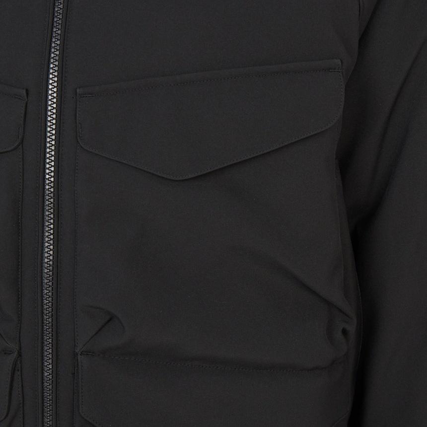 CP Company Men’s Hooded Puffer Jacket Black