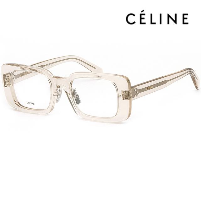 CELINE Rectangular Acetate Eyeglass Frames Unisex Asian Fit CL50163F 045