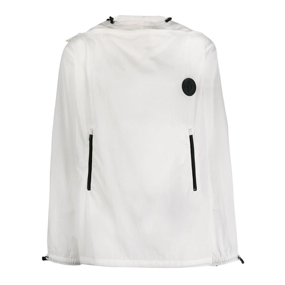 OFF WHITE Packaway Pullover Hoodie White Men’s T-Shirt