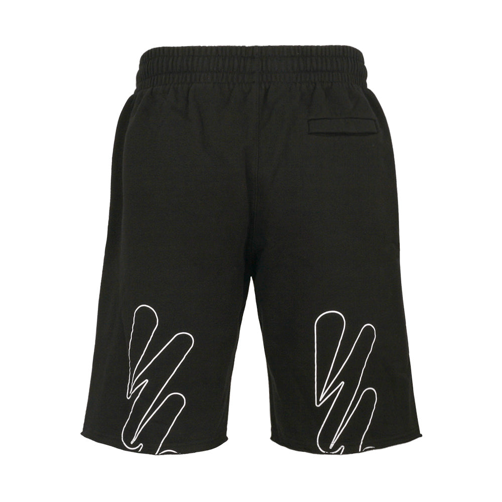 OFF WHITE Men's Light Fleece Track Shorts OMCI006 F22 FLE006 1001