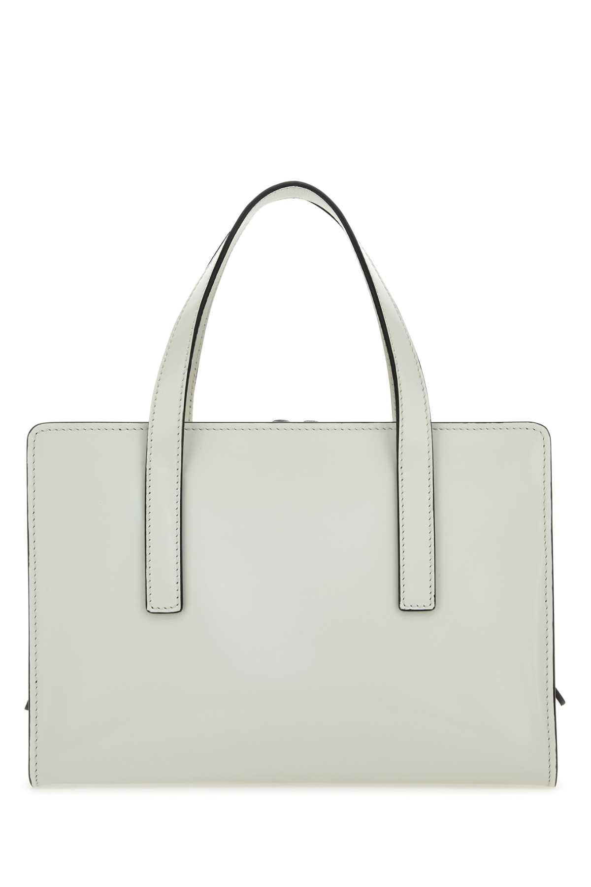 PRADA Black Leather Tote Bag