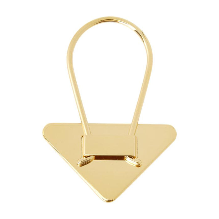 PRADA Leather Keyring Keychain Unisex Accessories Black 1PS063 66A F019F