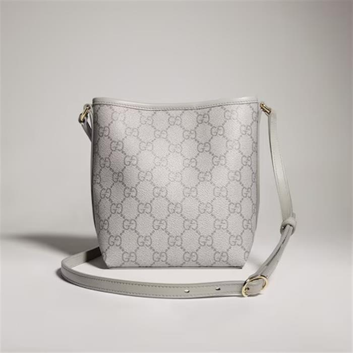 GUCCI GG Emblem Nano Bucket Bag Shoulder Bag