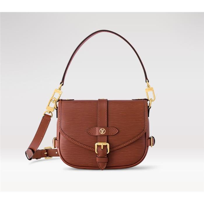 Louis Vuitton Saumur BB Leather Shoulder Crossbody Bag