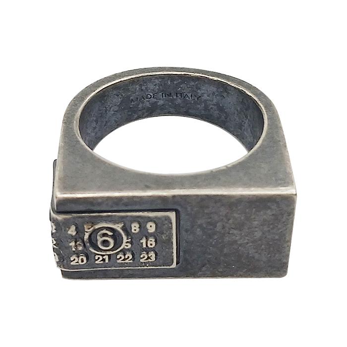 MM6 Minimal Logo Ring for Men SM7UQ0084 P7356 952