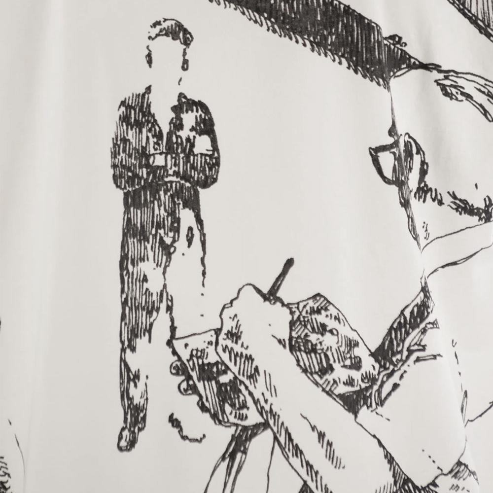 CP Company Artwork Logo T-Shirt White Men’s 18CMTS317A 005431G 103