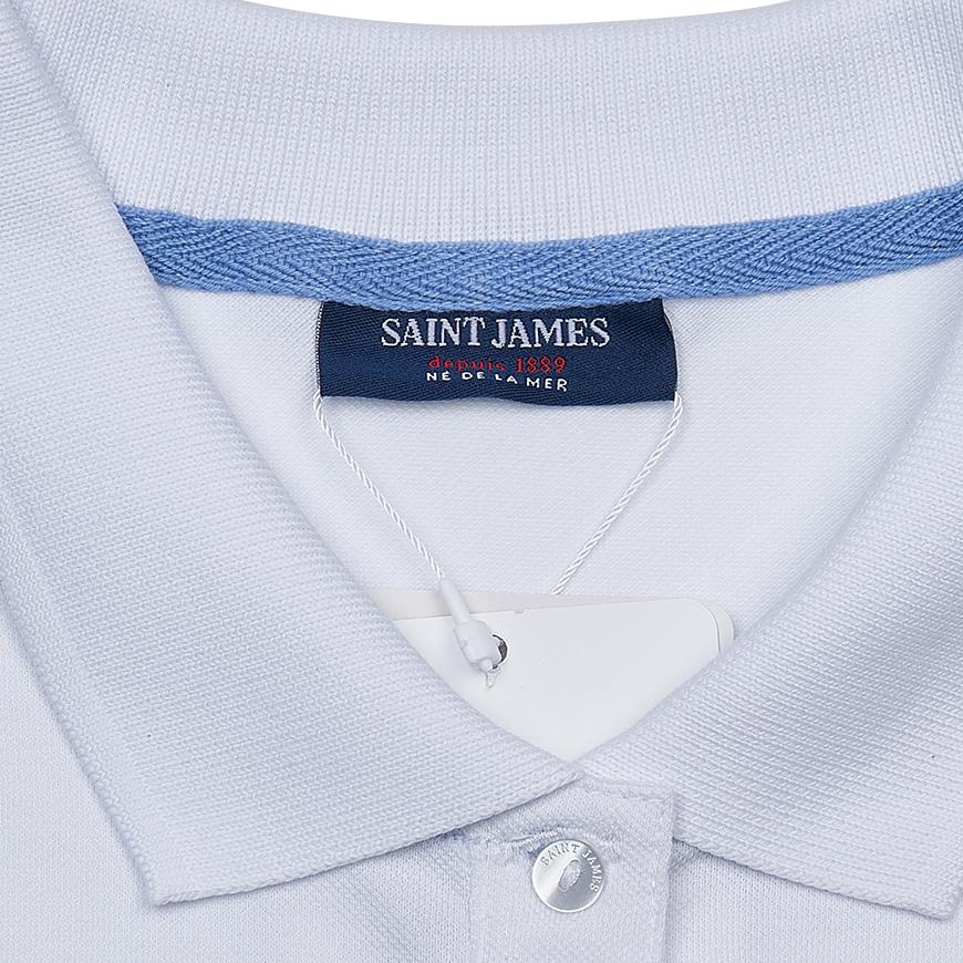 Saint James Women Camelia Blanc Short Sleeve T-Shirt White