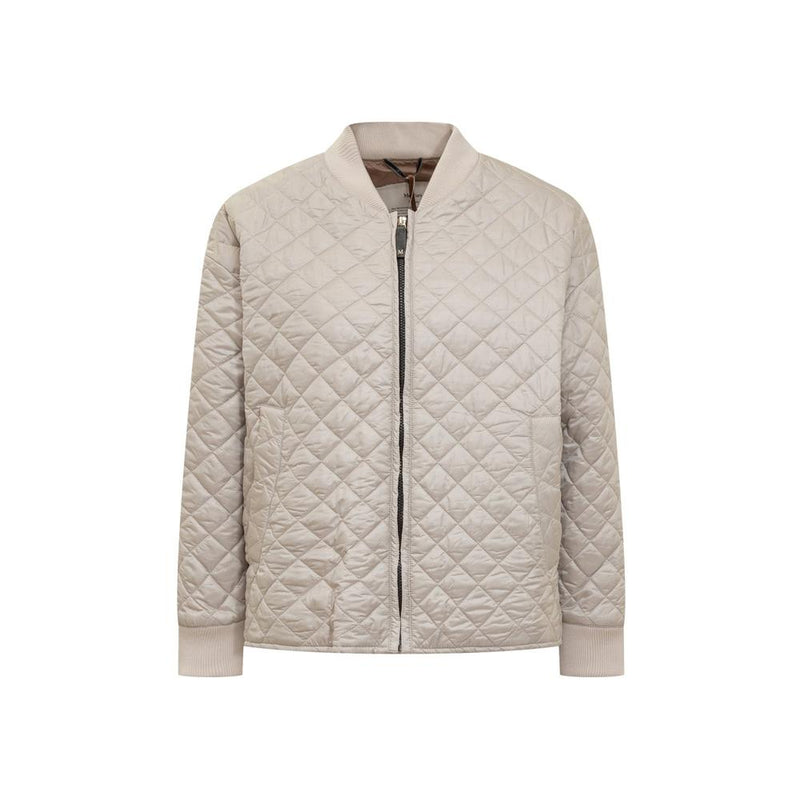 Max Mara Women's Light Beige Quilted Puffer Jacket 2394860334 045