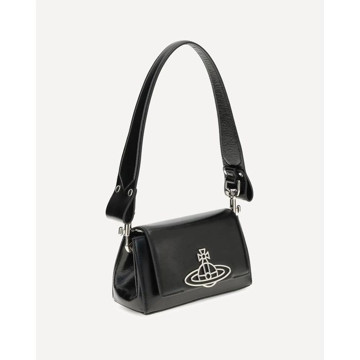 Vivienne Westwood Hazel Small Handbag Black Crossbody Bag