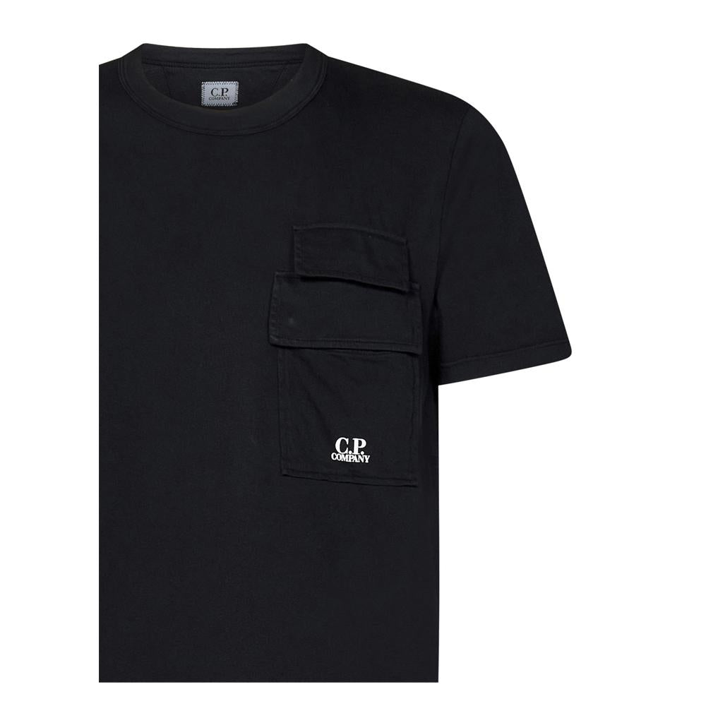 CP Company Logo Two-Pocket T-Shirt Black Men’s Top