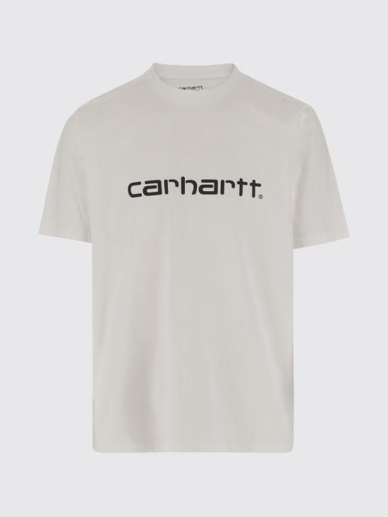 CARHARTT WIP Script Short Sleeve T-Shirt for Men I035700 00AXX WHITE DOM