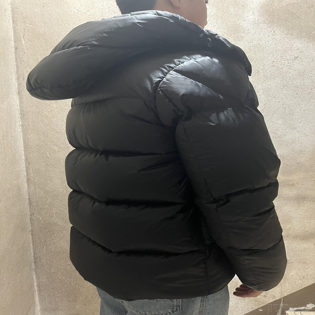 Moncler Quilted Down Puffer Jacket Black Men’s